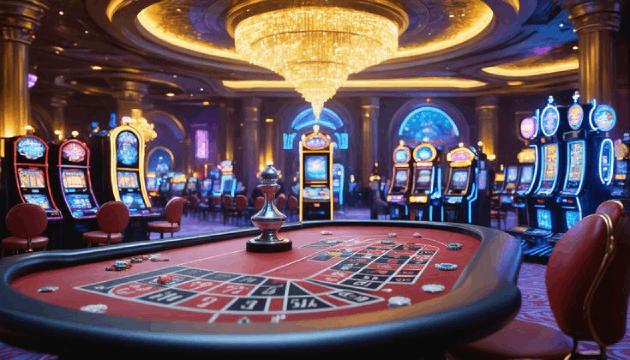 Interface do catálogo de jogos online bet556 com categorias puzzles e party games